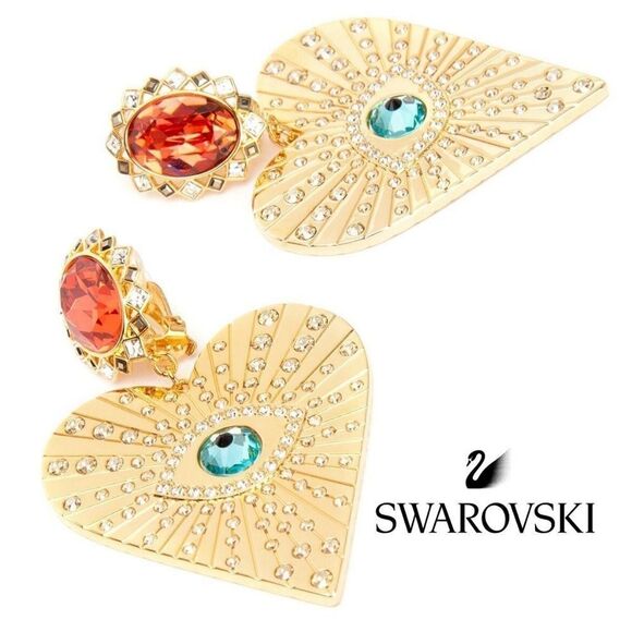 Swarovski Goddess Earrings - Picture 1 of 6